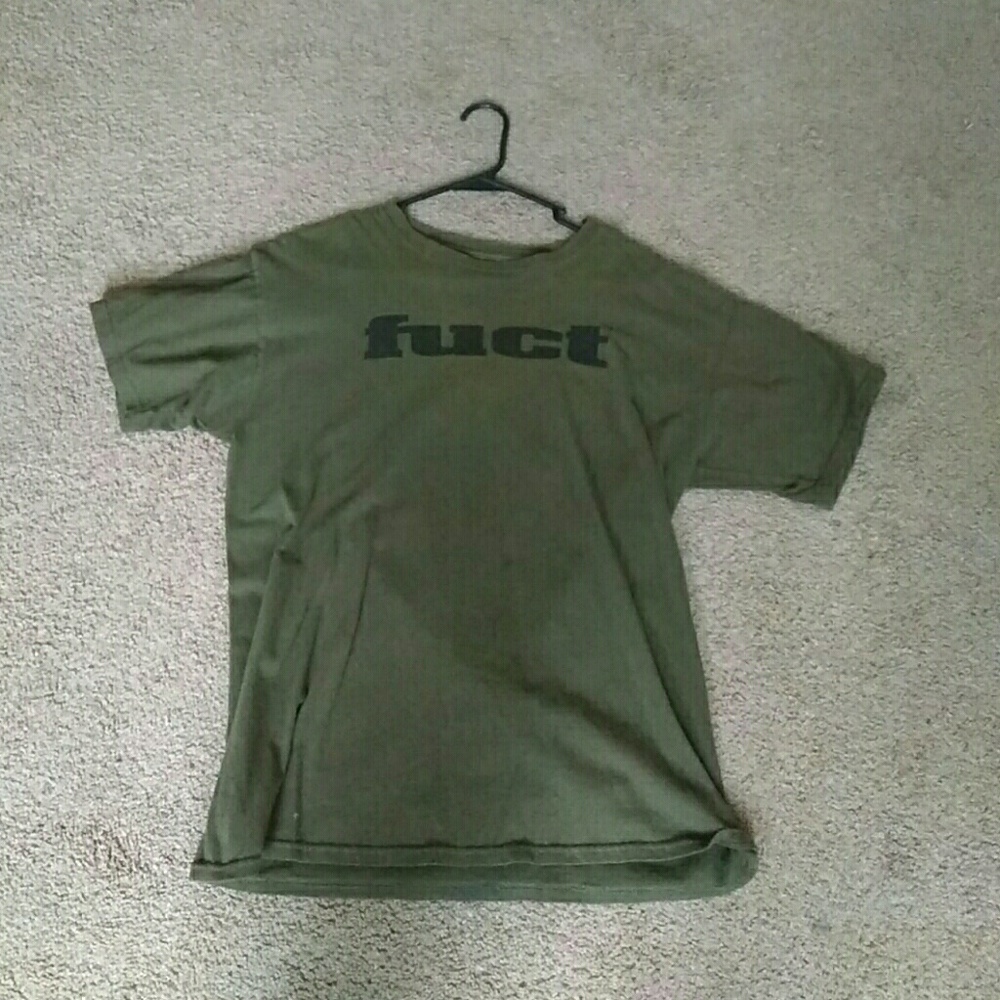 olive drab fuct t shirt